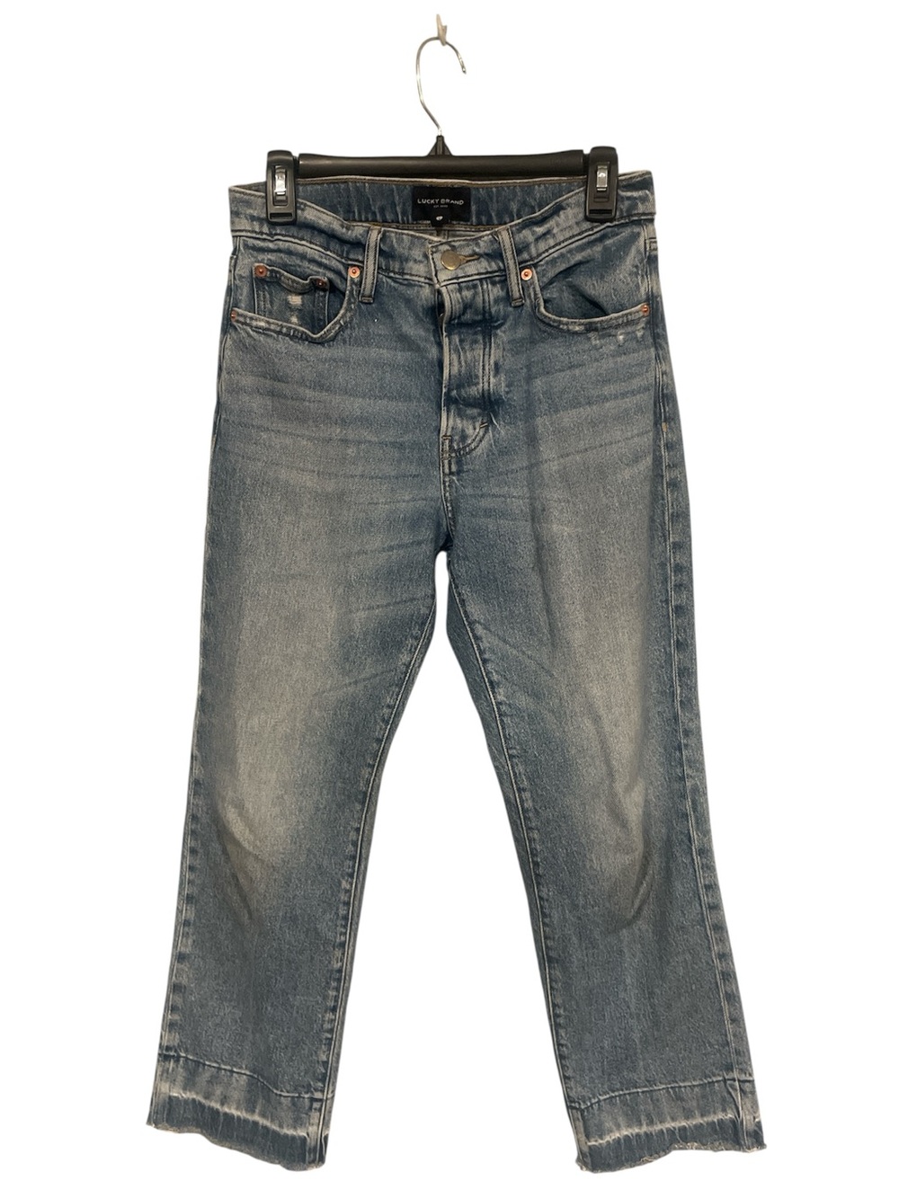 Lucky brand size 2/26 90’s loose high rise crop jeans